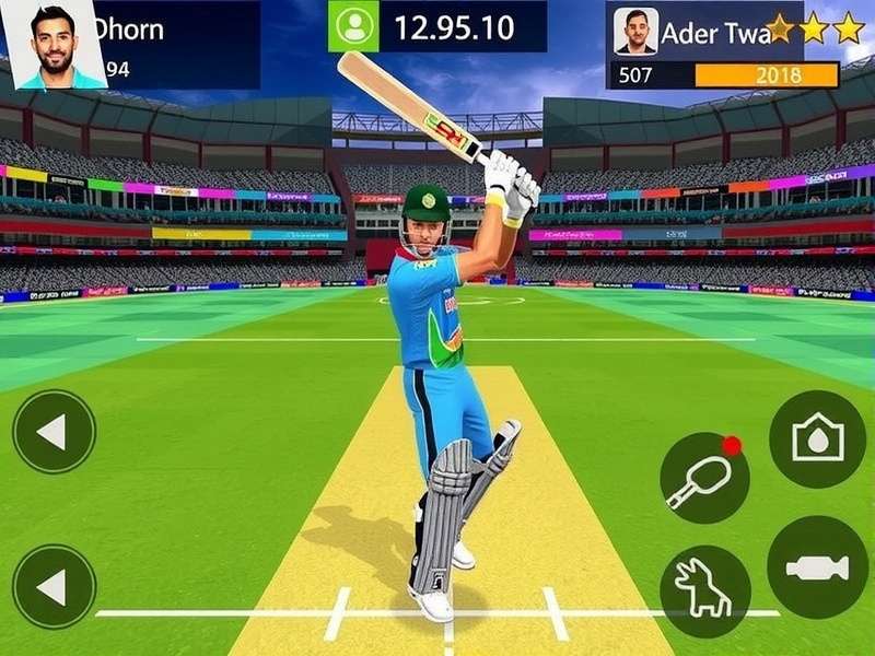 Dhoni S Cricket Dream Gameplay Screenshot